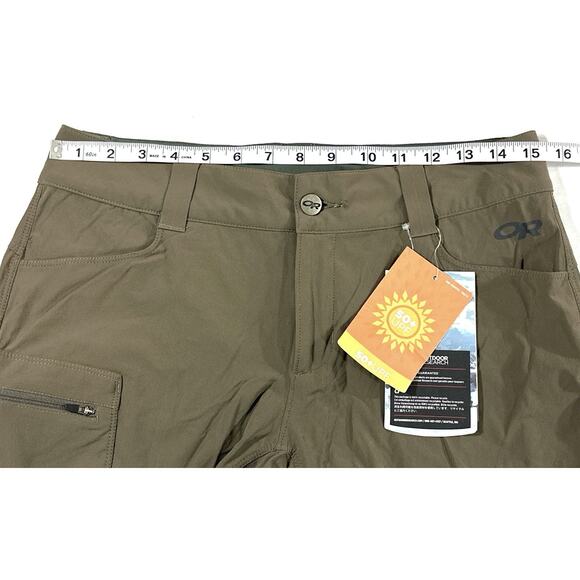Outdoor Research Ferrosi Women’s Shorts Size 6 Mushroom UPF 50+ Hiking NWT - Picture 4 of 9